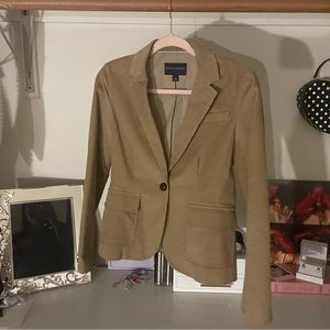 Banana Republic Tan Corduroy Blazer